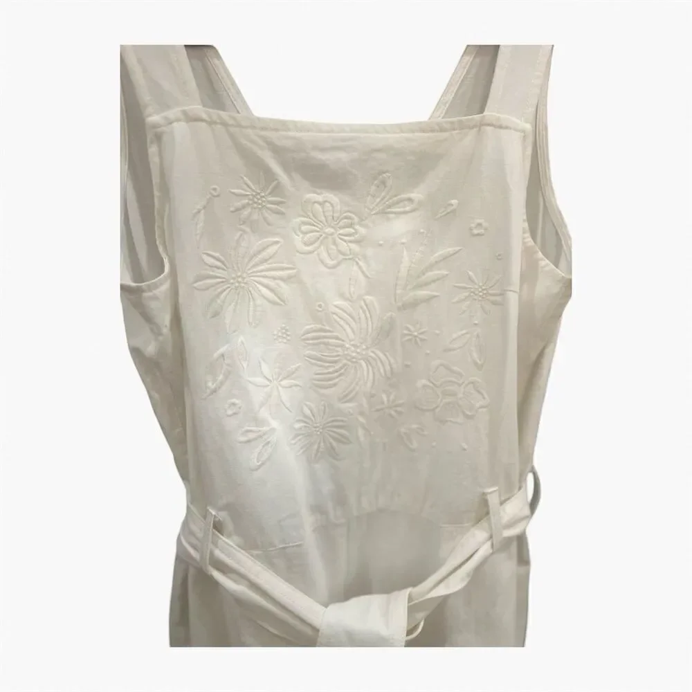 Frnch Maika Jumpsuit white  Casual Embroidered size M